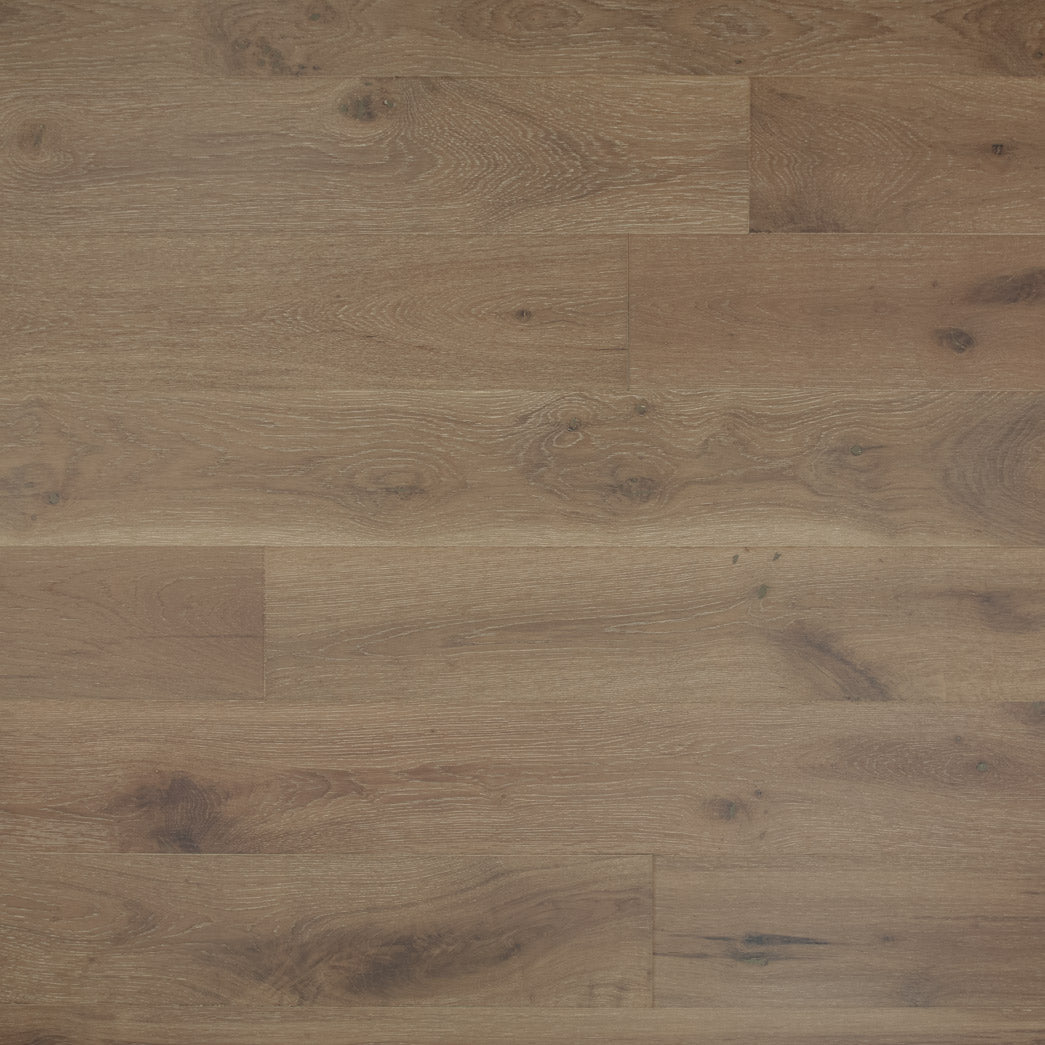 Xulon Outerbanks Coastal Mist European white oak 9/16" thick 7.5" wide 3mm veneer Hardwood Flooring