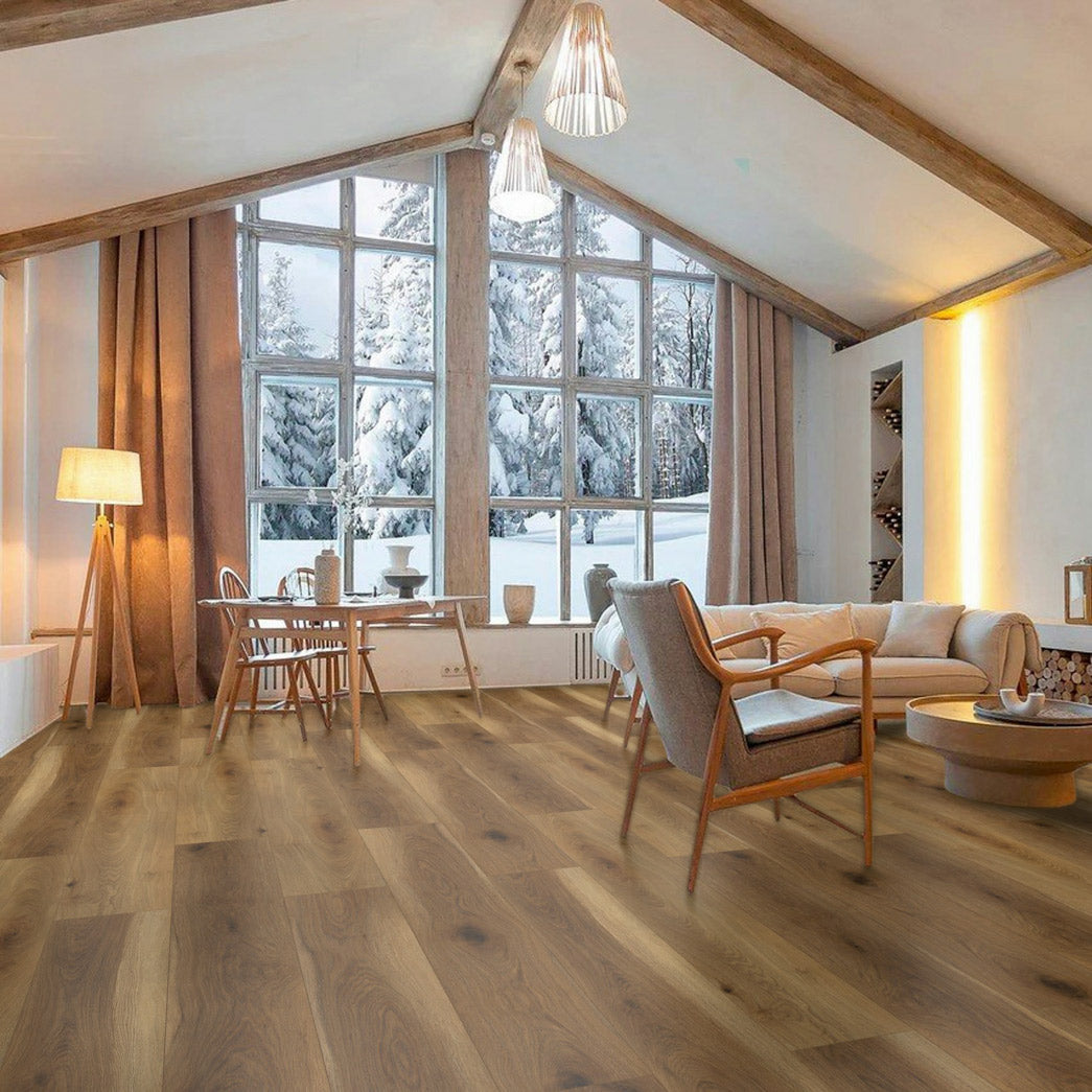 Xulon Flooring-Hillcrest-XF127006H-Cinnamon-8mm-20mil-Painted Bevel-EIR Vinyl Plank-Room Scene