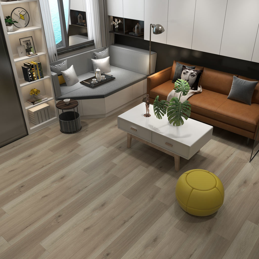 Xulon Flooring Stormcrest Smaze 30mil Warelayer Waterproof Vinyl Plank LVP XF5041-00168 Room Scene