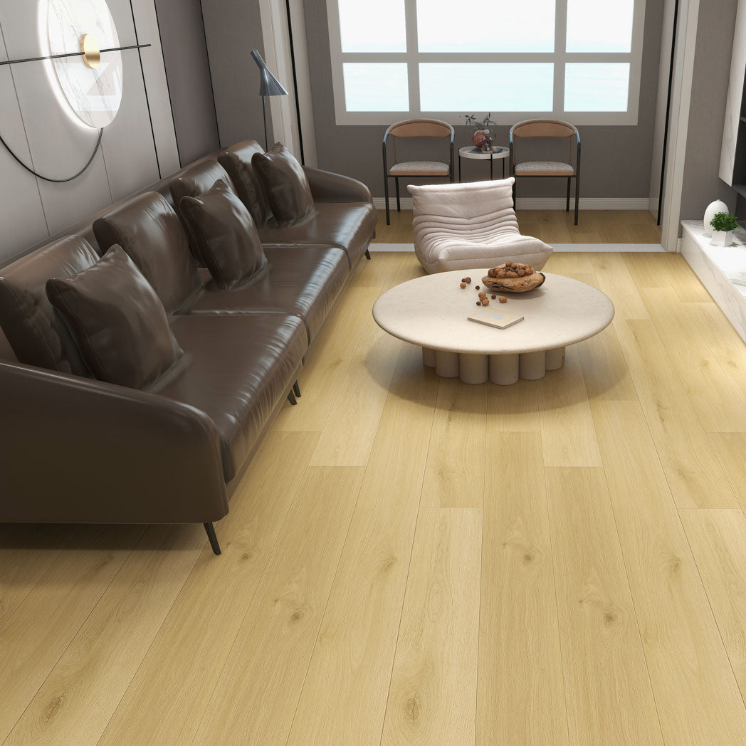Xulon Flooring Walden Cresthaven 30mil Warelayer 12mm EIR Painted Bevel LSPC Vinyl Plank LVP XF1543-00145 Room Scene