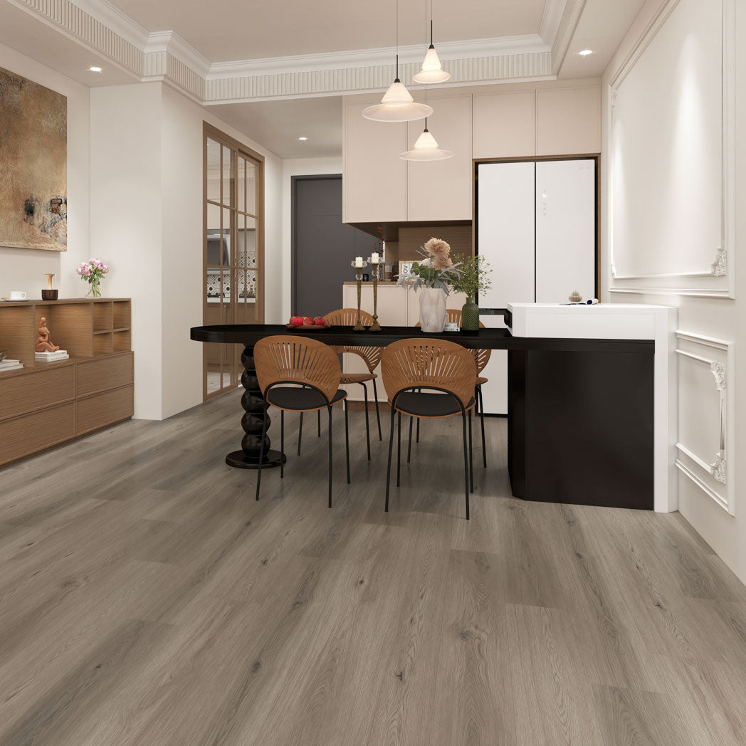 Xulon Flooring Walden Tisrock 30mil Warelayer 12mm EIR Painted Bevel LSPC Vinyl Plank LVP XF1543-00150 Room Scene