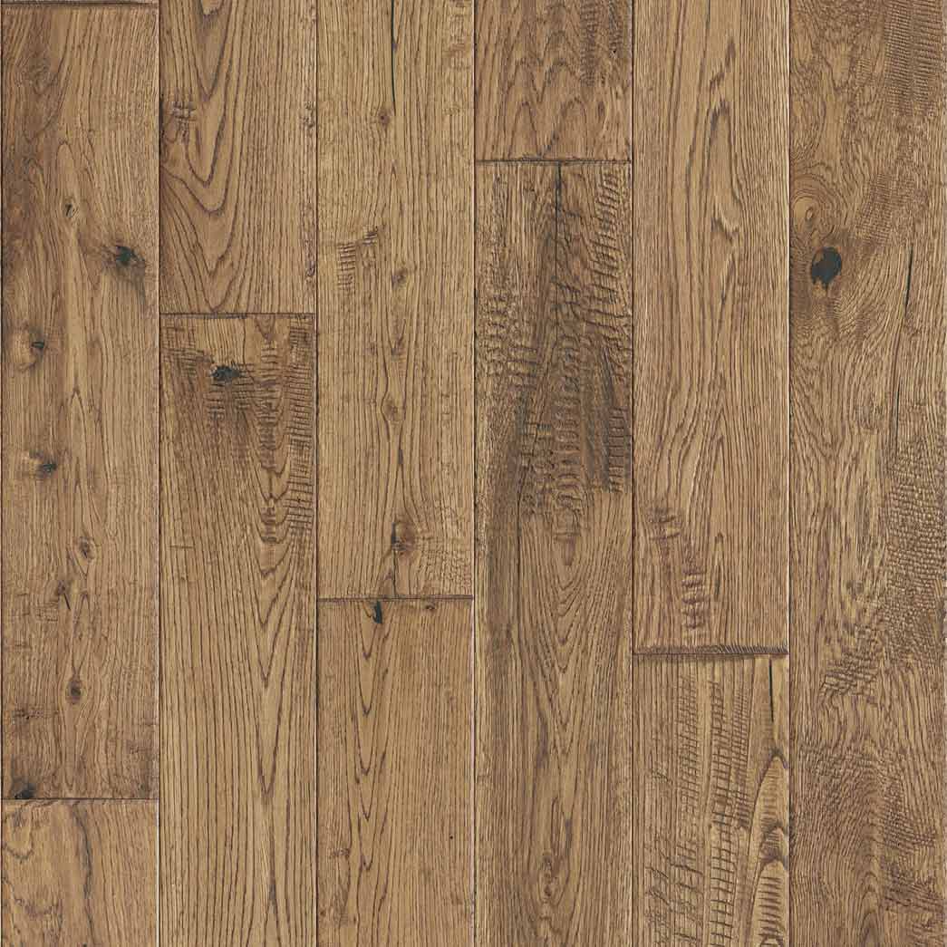 Downton-Barrow XFW51DO Solid Oak Handscraped Hardwood Xulon Flooring