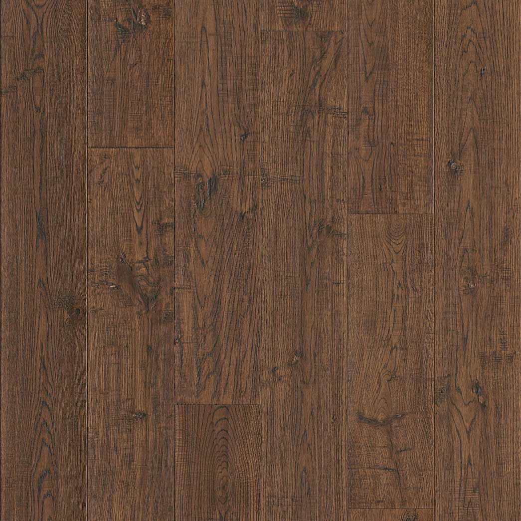 Downton-Bates XFW50DO Solid Oak Handscraped Hardwood Xulon Flooring