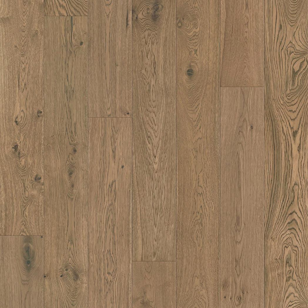 Xulon Flooring Bryce Charwood 1/2" European Oak 7.5" Wiredbrush Engineered Hardwood XFW48BR