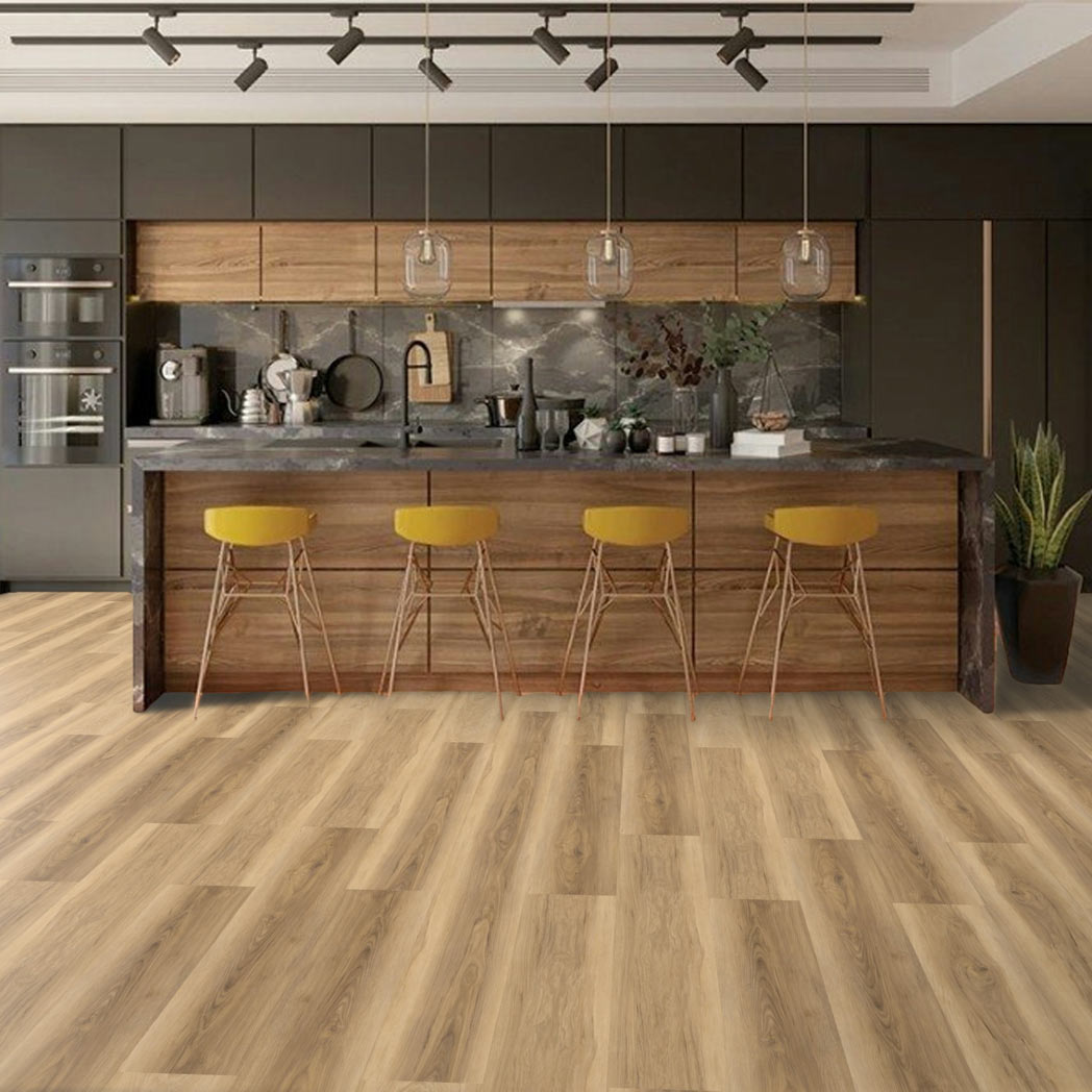 Xulon Flooring-Homestead Hickory- 20 mil wearlayer LVP Luxury Vinyl Plank XF42700170 Room Scene