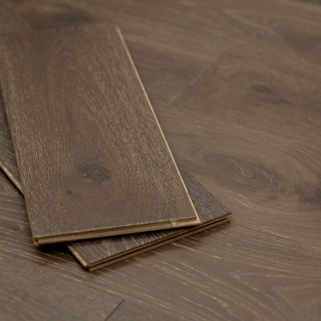Xulon Outerbanks Breakers European white oak 9/16" thick 7.5" wide 3mm veneer Hardwood Flooring