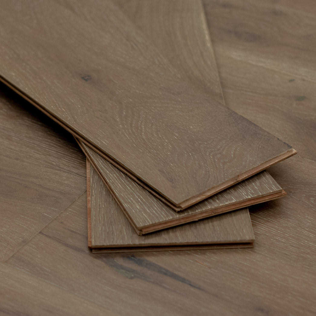 Xulon Outerbanks Singer Island European white oak 9/16" thick 7.5" wide 3mm veneer Hardwood Flooring