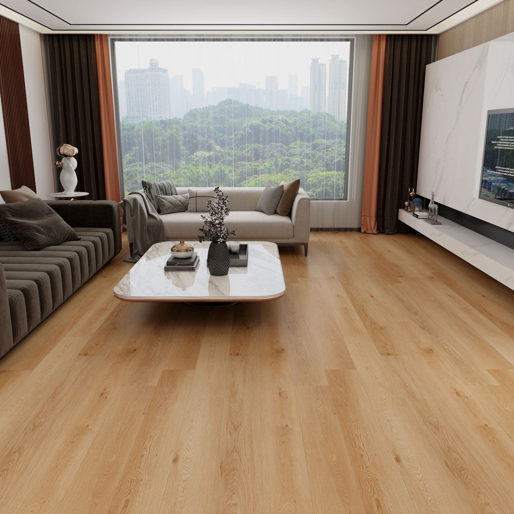 Xulon Flooring Walden Telmar 30mil Warelayer 12mm EIR Painted Bevel LSPC Vinyl Plank LVP XF1543-00148 Room Scene