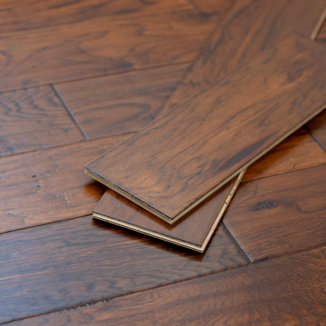 Xulon Flooring Barista Deerskin Hickory 6.5" - 1/2" Hardwood Flooring