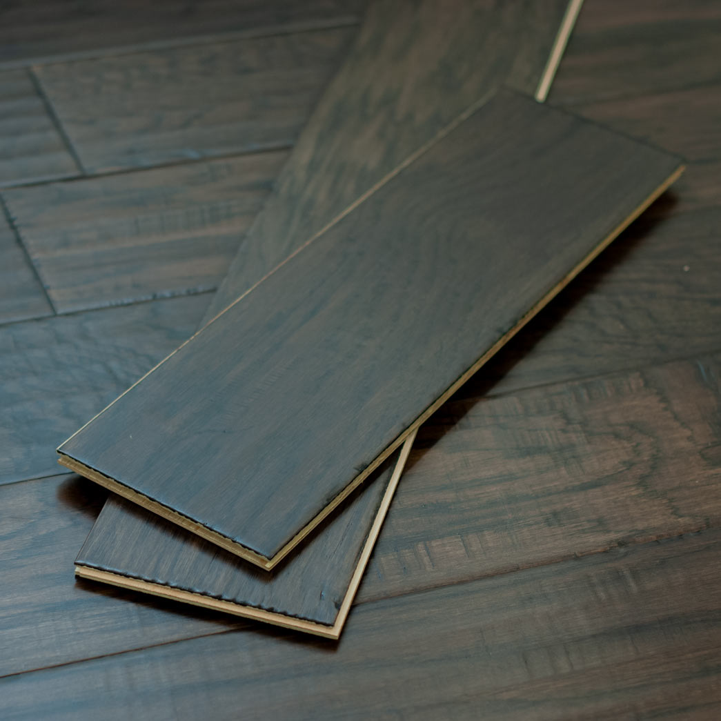 Xulon Flooring Barista Mocha Hickory 6.5" - 1/2" Hardwood Flooring