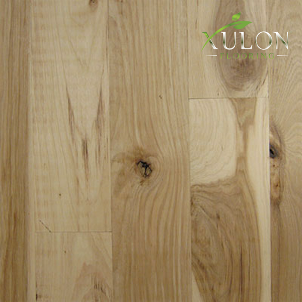 Unfinished Hickory-Character 2 1/4" Wide-3/4" thick-Strip Solid Hardwood